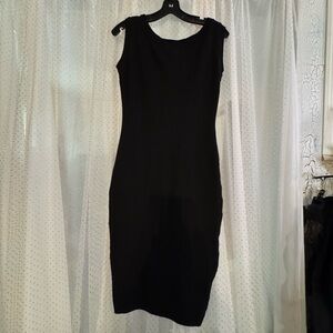 Elhoffer design sweater dress sleeveless body con medium